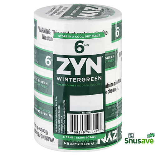 ZYN Wintergreen 6mg
